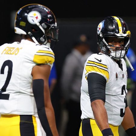 Steelers QB Justin Fields discusses QB battle, learning from Russell Wilson