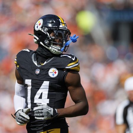 Report: Steelers WR George Pickens has been late on ‘multiple occasions’ this year