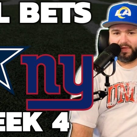 Cowboys vs Giants Week 4 Bets – NFL Picks With Kyle Kirms