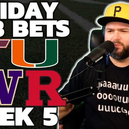 Friday College Football Picks With Kyle Kirms | Week 5 CFB Bets September 27