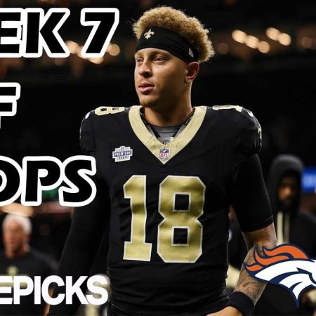 PRIZEPICKS NFL PICKS | WEEK 7 | THURSDAY NIGHT FOOTBALL | BRONCOS SAINTS | NFL PLAYER PROPS PICKS