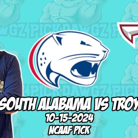 South Alabama vs Troy 10/15/24 College Football Picks & Predictions | Week 8 NCAAF Betting Tips