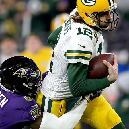 Steelers LB Patrick Queen grew up a fan of unsigned QB Aaron Rodgers
