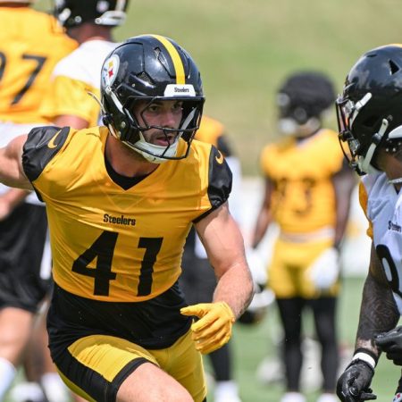 Pittsburgh Steelers LB Payton Wilson excited to ‘hit Jaylen Warren’