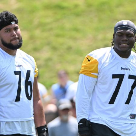 Pittsburgh Steelers OT Broderick Jones suffers injury during training camp